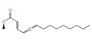 Methyl (R)-(E)-2,4,5-tetradecatrienoate