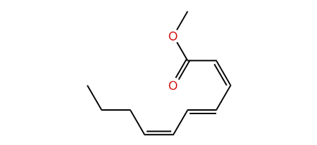 Methyl (Z,E,Z)-2,4,6-decatrienoate