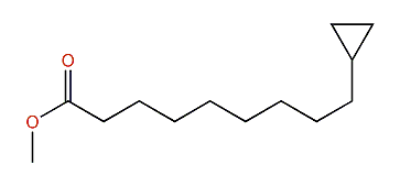 Methyl cyclopropanenonanoate