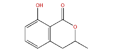 3,4-Dihydro-8-hydroxy-3-methyl-1H-2-benzopyran-1-one