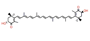 (3R,3'S)-Dihydroxy-beta,beta-carotene-4,4'-dione