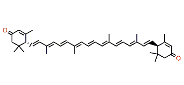 (6R,6'S)-epsilon,epsilon-Carotene-3,3'-dione