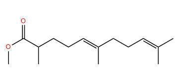 Methyl (E)-2,6,10-trimethyl-5,9-undecadienoate