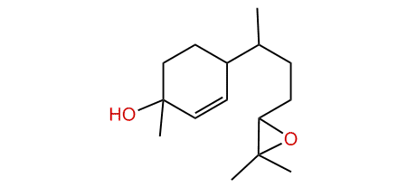 10,11-Epoxy-1-bisabolen-3-ol