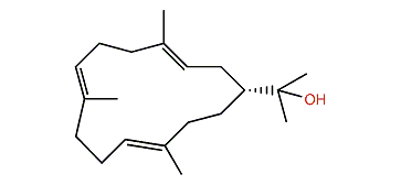 (1R,3E,7E,11E)-3,7,11-Cembratrien-15-ol