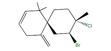 2-Bromo-3-chloro-7(14),9-chamigradiene