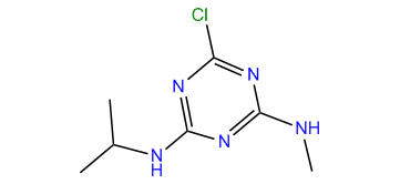 2-Chloro-4-isopropylamino-6-methylamino-s-triazine
