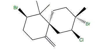3,10-Dibromo-2-chloro-7(14)-chamigrene