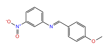 p-Methoxybenzylidene-(3-nitrophenyl)-amine