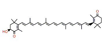 3-Hydroxy-beta,epsilon-carotene-3',4-dione