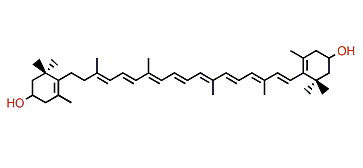 7',8'-Dihydro-beta,beta-carotene-3,3'-diol