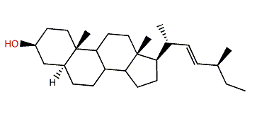 (22E,24S)-24-Methyl-27-nor-5a-cholest-22-en-3b-ol