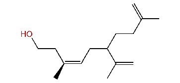 (6R)-(Z)-3,9-Dimethyl-6-isopropenyl-3,9-decadien-1-ol