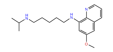 8-(5-Isopropylaminoamylamino)-6-methoxyquinoline