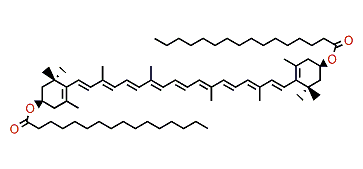 (3R,3'R)-Dihexadecanoyloxy-beta,beta-carotene