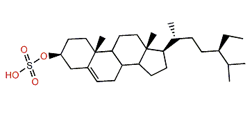 Stigmast-5-en-3b-ol 3-sulfate