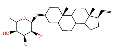 Pregn-20-en-3-O-a-fucopyranoside