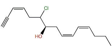 (7R,3Z,9Z,12Z)-6-Chloropentadeca-3,9,11-trien-1-yn-7-ol