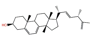 (22E,24S)-24-Methylcholesta-5,7,22,25-tetraen-3b-ol