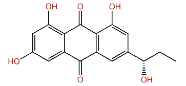 1,3,8-Trihydroxy-6-(1-hydroxypropyl)-anthraquinone