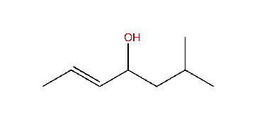 (E)-6-Methyl-2-hepten-4-ol