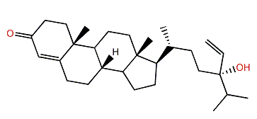 24-Hydroxystigmasta-4,28-dien-3-one
