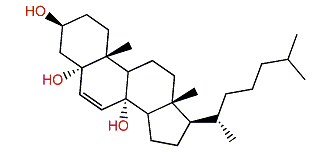5a,8a-Dihydroxycholest-6-en-3b-ol