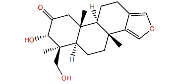 3a,19-Dihydroxyspongia-13(16),14-dien-2-one