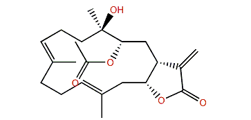 3,4-Dihydroxy-7,11,15(17)-cembratrien-16,14-olide
