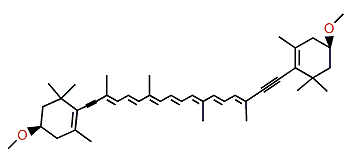 7,7',8,8'-Tetradehydro-3,3'-dimethoxy-beta,beta-carotene
