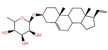 Pregna-5,20-dien-3b-ol-3-O-a-L-fucopyranoside