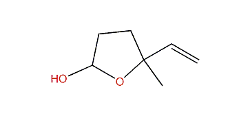 Tetrahydro-5-methyl-5-vinylfuran-2-ol