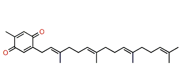 5-Methyl-2-(3,7,11,15-tetramethyl-2,6,10,14-hexadecatetraenyl)-1,4-benzoquinone