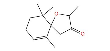 2,6,10,10-Tetramethyl-1-oxaspiro[4.5]dec-6-en-3-one