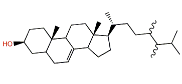 24,26,26-Trimethylcholest-7-en-3b-ol