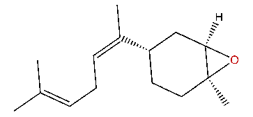(1S,2R,4S)-4-(1,5-Dimethyl-(Z)-1,4-hexadienyl)-1,2-epoxy-1-methylcyclohexane