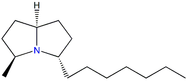 (3S,5S)-3-Heptyl-5-methylhexahydro-1H-pyrrolizine