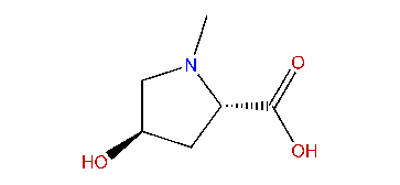 (2S,4R)-4-Hydroxy-1-methyl pyrrolidine-2-carboxylic acid