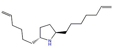 (2R,5R)-(6-Heptenyl)-2-(5-hexenyl)-pyrrolidine