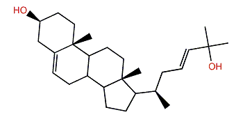 (23E)-Cholesta-5,23-dien-3b,25-diol