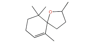 (E)-2,6,10,10-Tetramethyl-1-oxaspiro[4.5]dec-6-ene