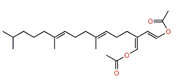 1,20-Diacetoxy-1,3(20),6,10-phytatetraene