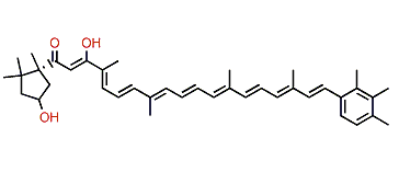 3,8-Dihydroxy-kappa,chi-caroten-6-one