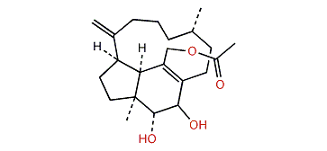 Trinervi-2b,3a,17-triol-17-O-acetate