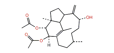 Trinervi-2b,3a,9a-triol-2,3-O-diacetate