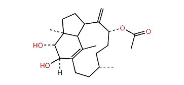 Trinervi-2b,3a,9a-triol-9-O-acetate