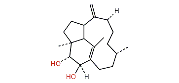 Trinervita-1(15),8(19)-dien-2a,3b-diol