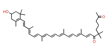 3'-Hydroxy-5,6-seco-beta,beta-carotene-5,6-dione