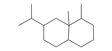 7-Isopropyl-1,8a-dimethyldecahydronaphthalene