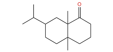 7-Isopropyl-4a,8a-dimethyloctahydro-1(2H)-naphthalenone